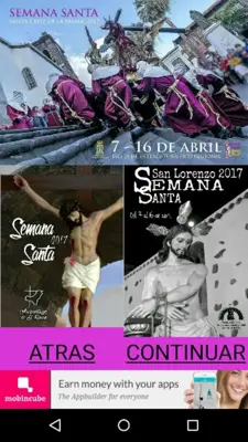 Carteles Semana Santa 2017 android App screenshot 2