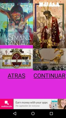 Carteles Semana Santa 2017 android App screenshot 4